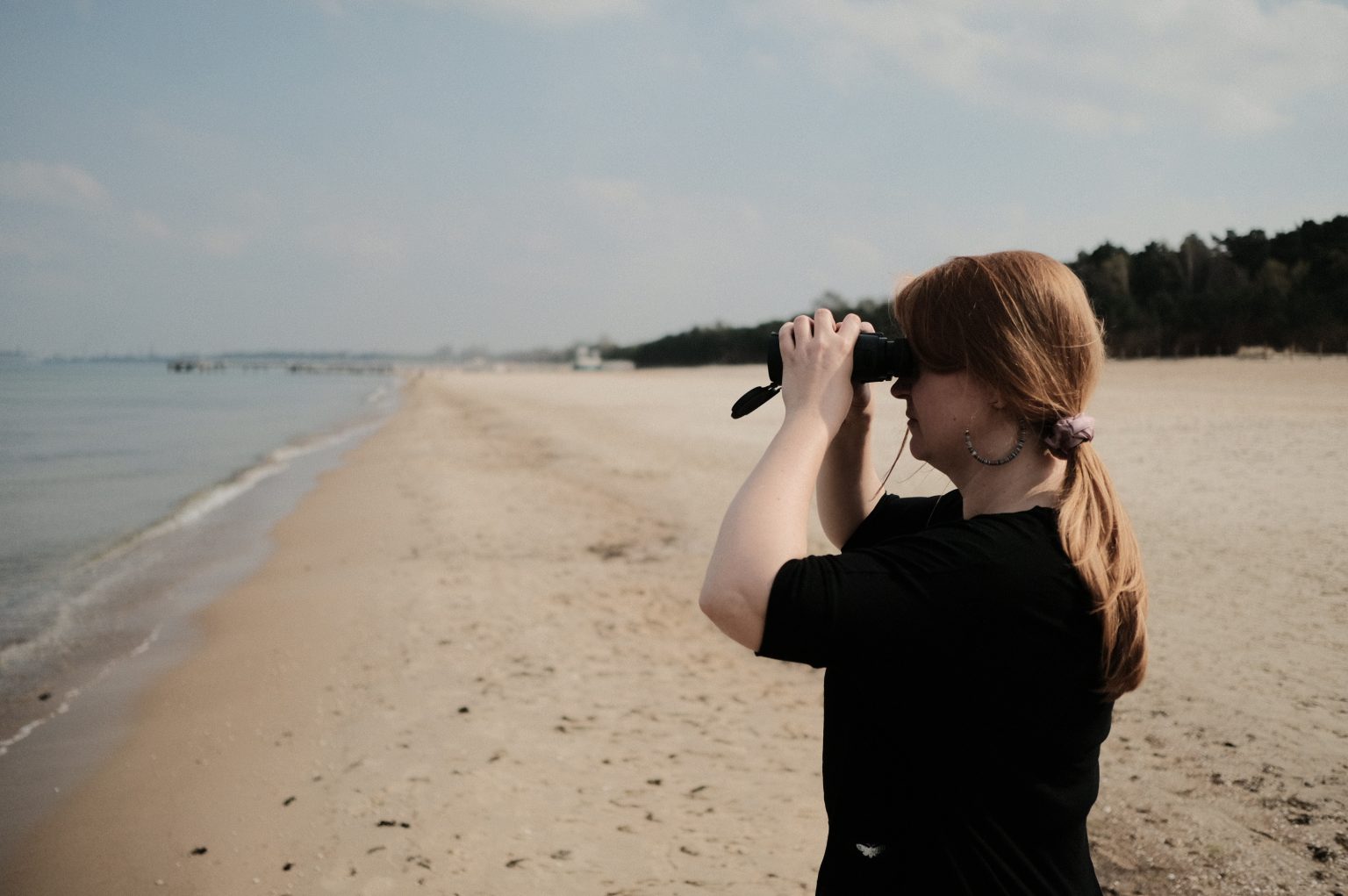 Przyzwoite „dachówki” w dobrej cenie – Delta Optical Forest II 8×42 i 10×42 obserwacja na plaży 2